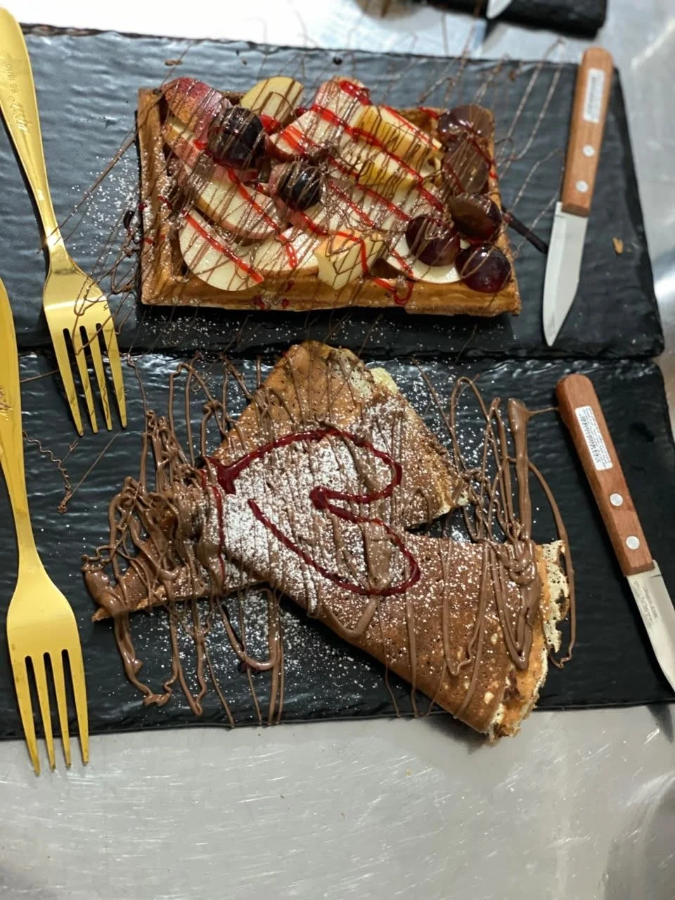 gaufre fruit - la Terrazza Guelma