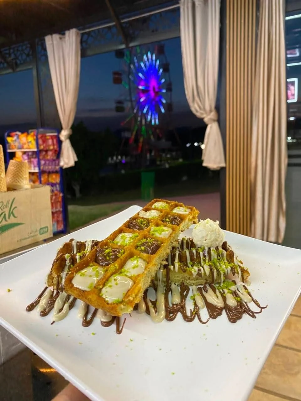 gaufre nutella - netcha lounge Guelma