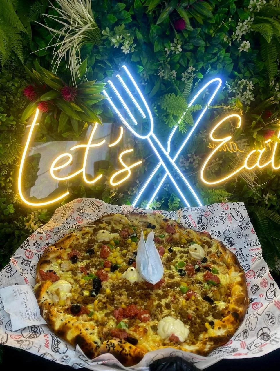 pizza poulet fume - monte carlo Guelma